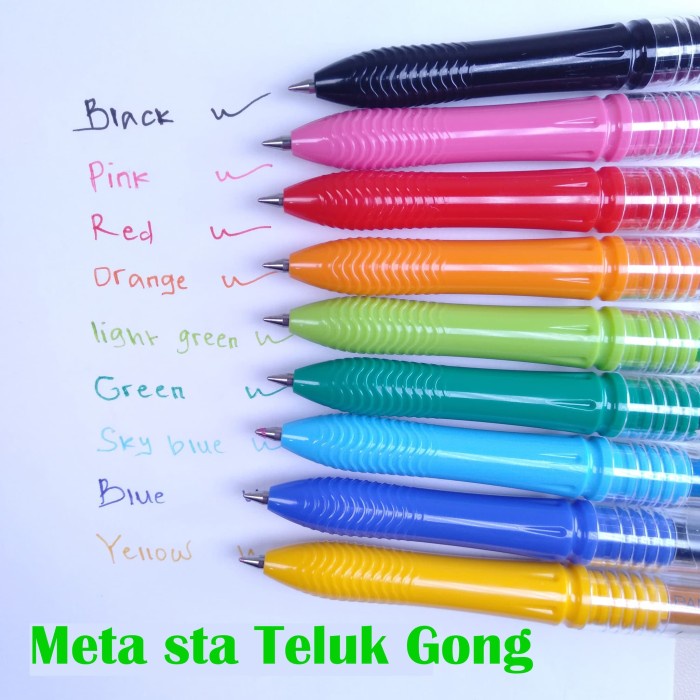 NEW Pulpen Kokoro Warna - Merah