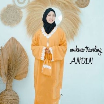 Abaya Sholat Wolfis  Andin Mukena Traveling Abaya Sholat Traveling Matt Wolpis