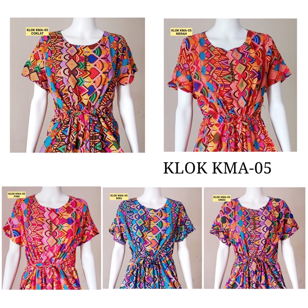 AS KLOK Daster Batik Kudamas LD 112cm - 114cm