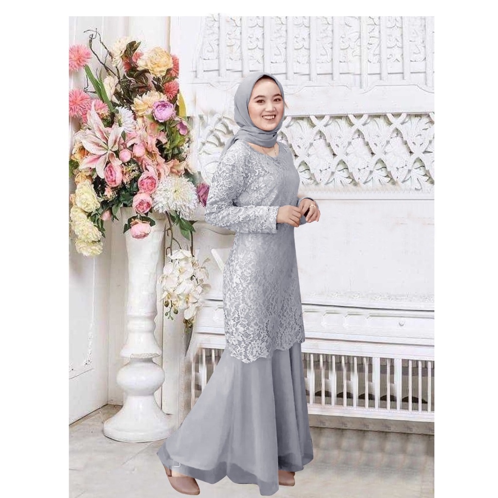 [NEW] GAMIS BRUKAT / Ukuran M, L, XL, XXL, XXXL / GAMIS PESTA MEWAH ELEGAN / GAMIS BRUKAT / BAJU GAMIS / GAMIS KONDANGAN / DRESS MUSLIM / PAKAIAN WANITA / BAJU WANITA / GAMIS BUSUI / GAMIS MUSLIMAH / GAMIS JUMBO / #LVNARITA