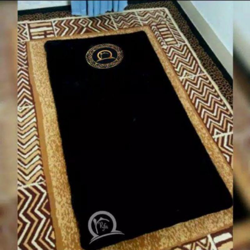 Sajadah Super Tebal Busa 4cm Sejadah Bulu Rasfur Empuk Lembut Tebel Alas Sholat-5