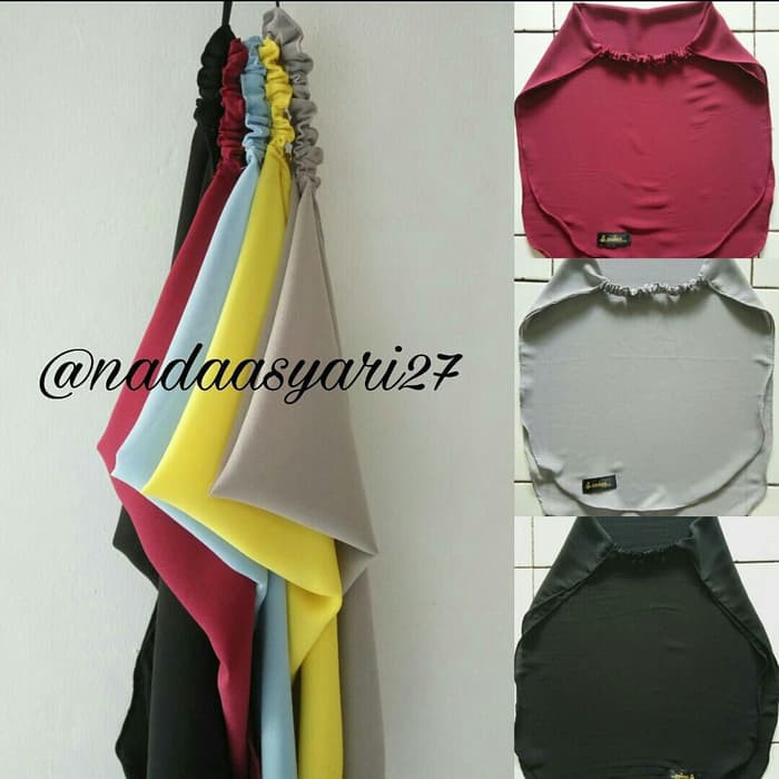 Aksesoris Jilbab - Head Piece Cadar Tali Karet Warna Flash Deal