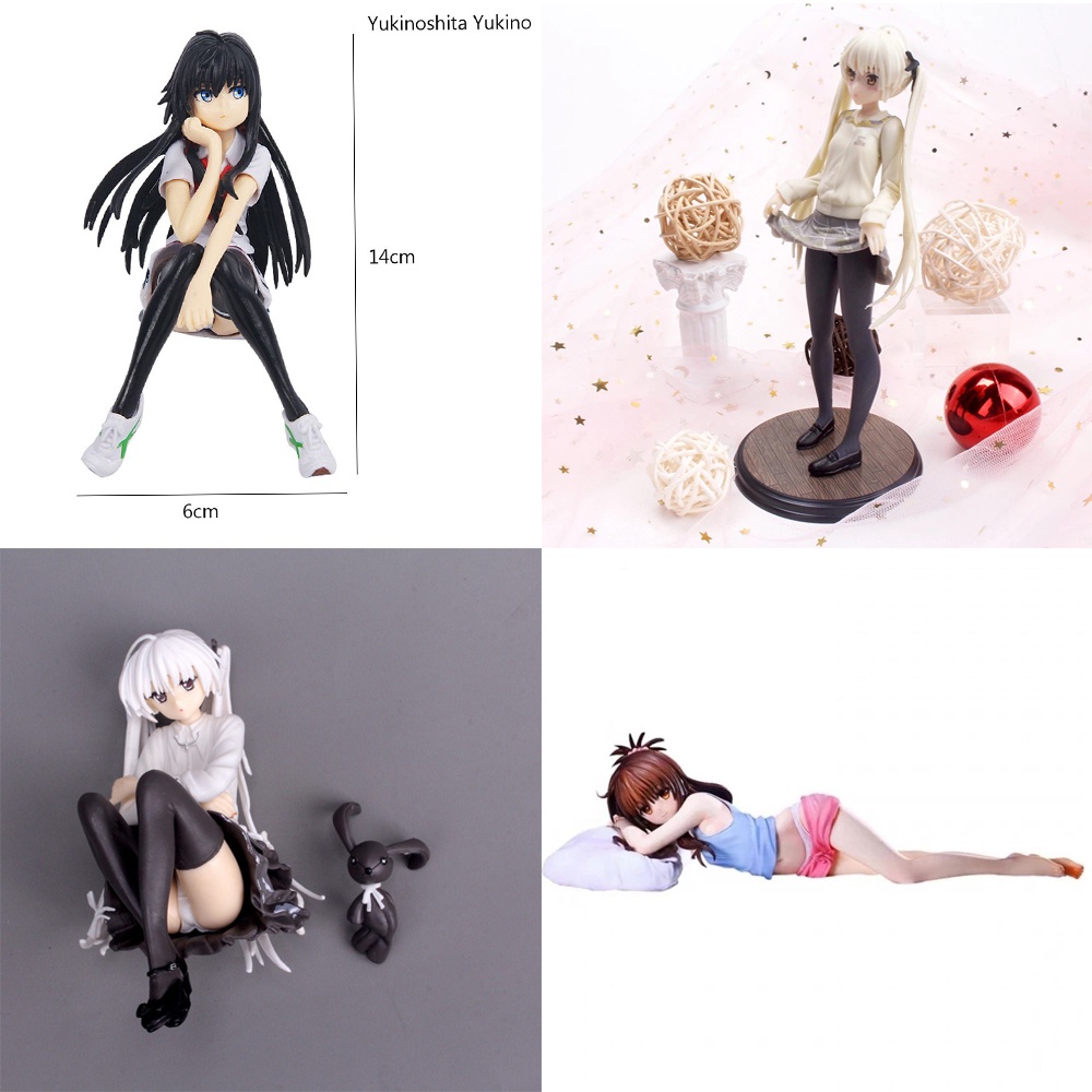 Boneka Miniatur Pajangan Action Figure Anime Manga Girls Mix
