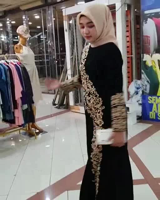 ABAYA TURKI ABAYA ARAB ABAYA HITAM  ABAYA BORDIR  