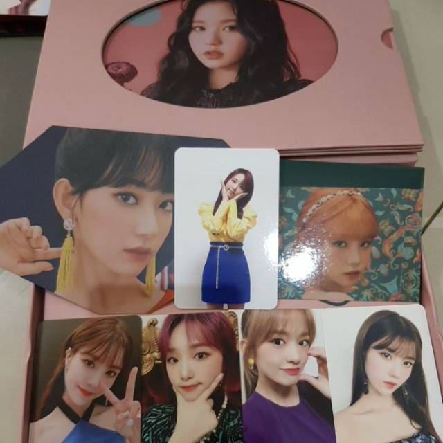 [SHARING] IZONE IZ*ONE BLOOMIZ I AM Photocard, Iz Card, Mini Card, AR, Postcard, Album only