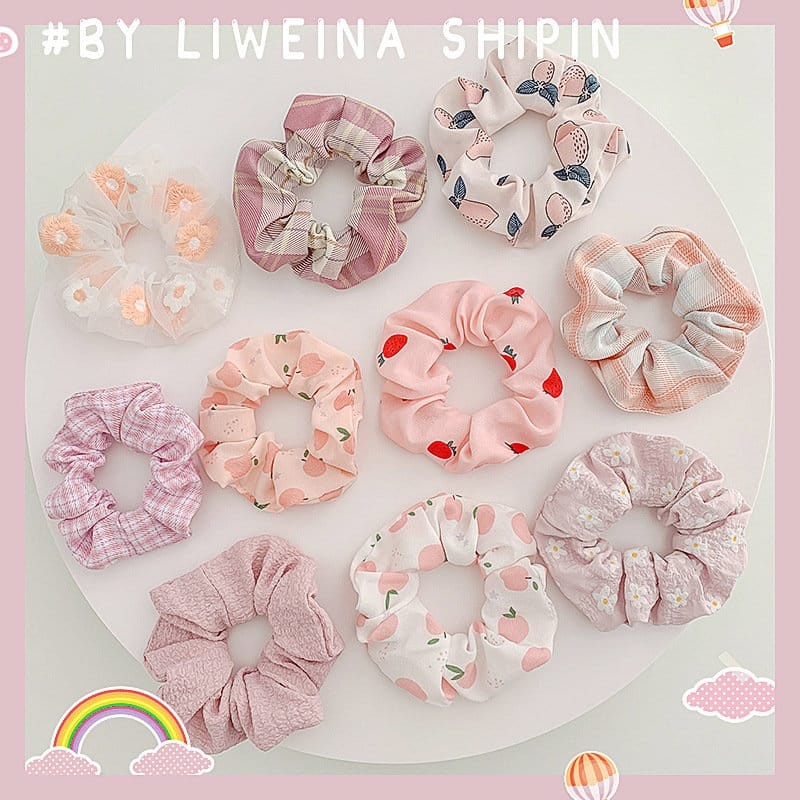 [UNI 016C] SCRUNCHIE KOREA  | IKAT RAMBUT  |  CEPOL RAMBUT ALA KOREA   |  KUNCIRAN