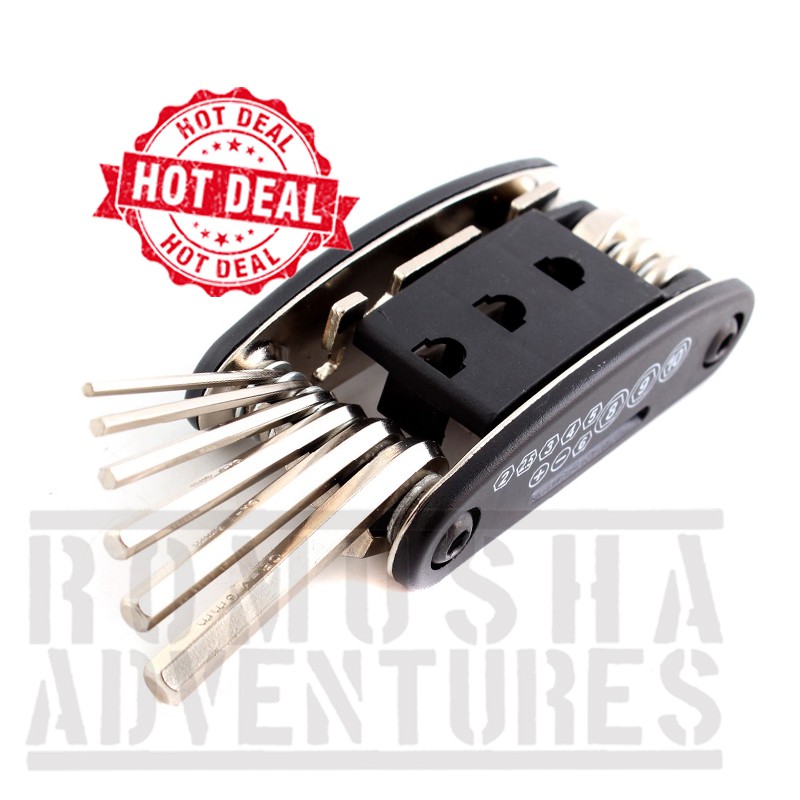 Romusha Kunci Shock Soket Lipat Set 16 in 1 Tools Mini Romusha Kunci Shock Soket Lipat Set 16 in 1 Tools Mini