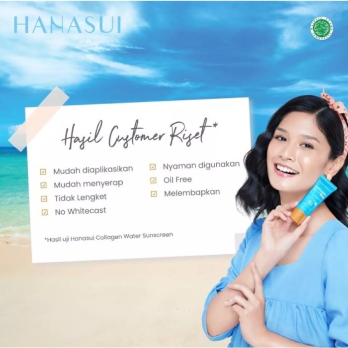 Hanasui Collagen Water Sunscreen BPOM