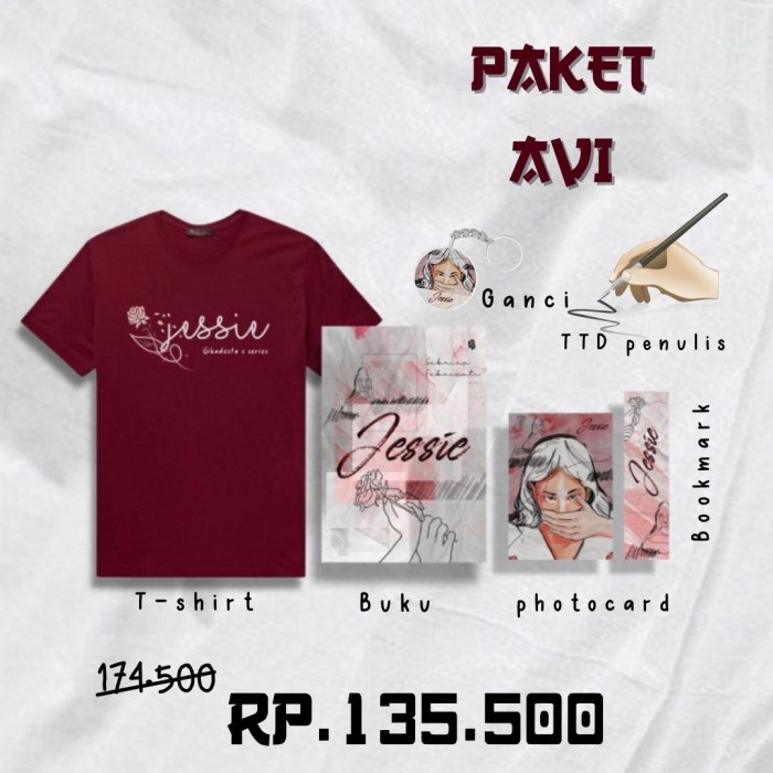 

FLASH SALE!!! PRE ORDER NOVEL JESSIE GIBADESTA KARYA SABRINA FEBRIANTI ORI PAKET AVI TERLARIS