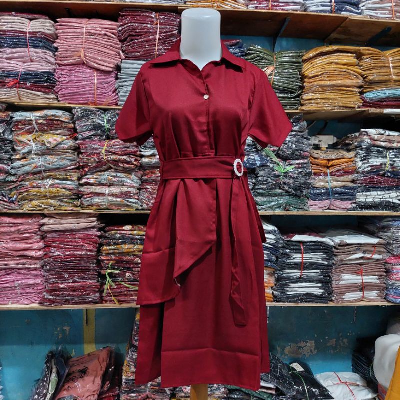 Dress Wanita Andin Baju Amanda Manopo Ikatan Cinta Atasan Wanita Daster Korean Busui