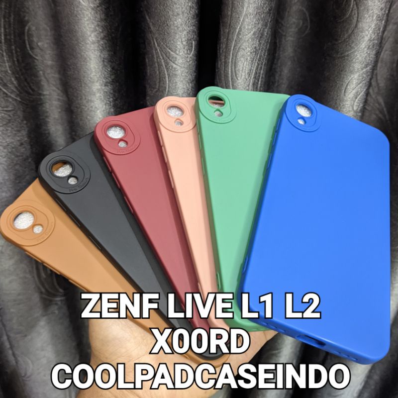 Soft Case Asus Zenfone Live L1 Live L2 X00RD ZA550KL Pro Camera Macaron