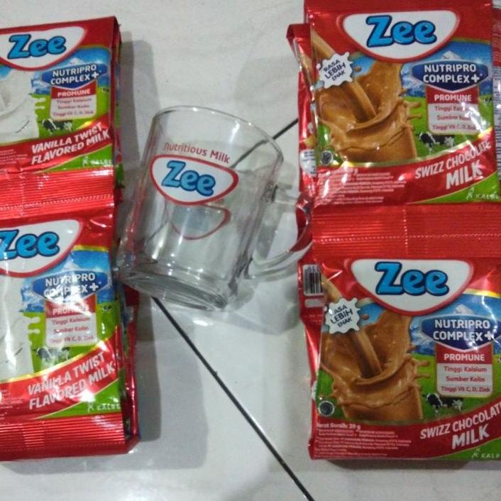 

✅Viral Banget❤Zee renteng coklat dan vanila (beli 2 renteng free gelas)