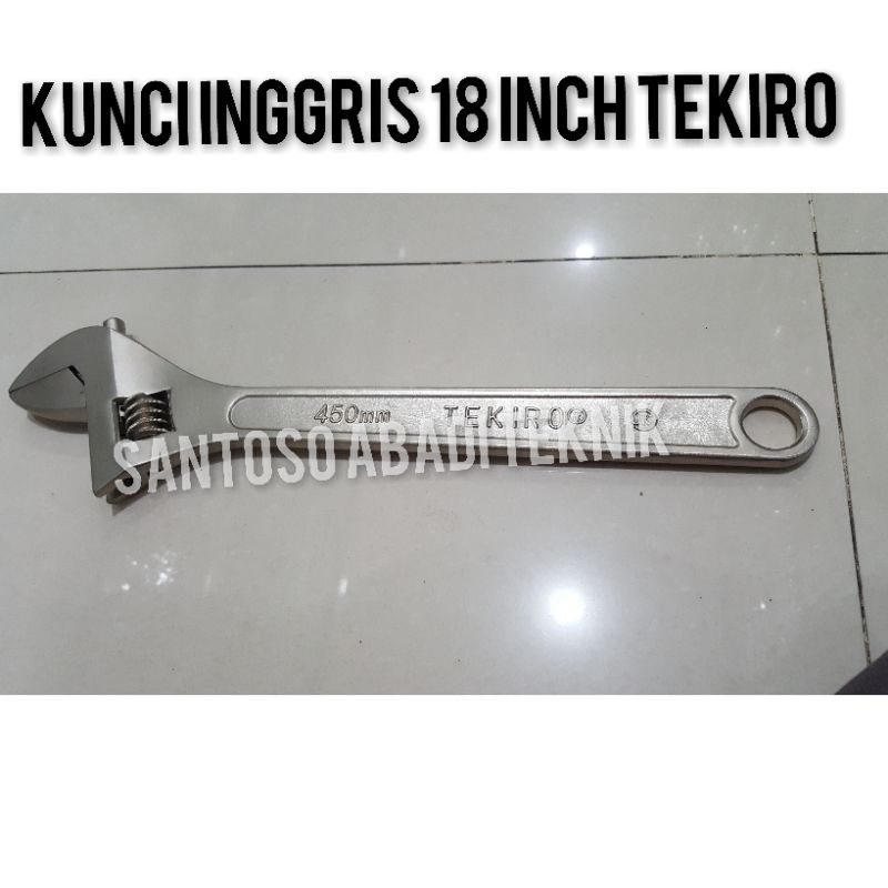 kunci inggris 18 inch tekiro