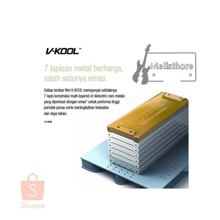 KACA FILM MOBIL KCM2F140 VKOOL FULL BODY MAZDA 2 VK40+VIP+VIP