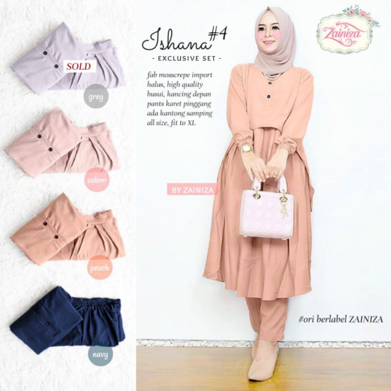 ISHANA SET #4 BY ZAINIZA