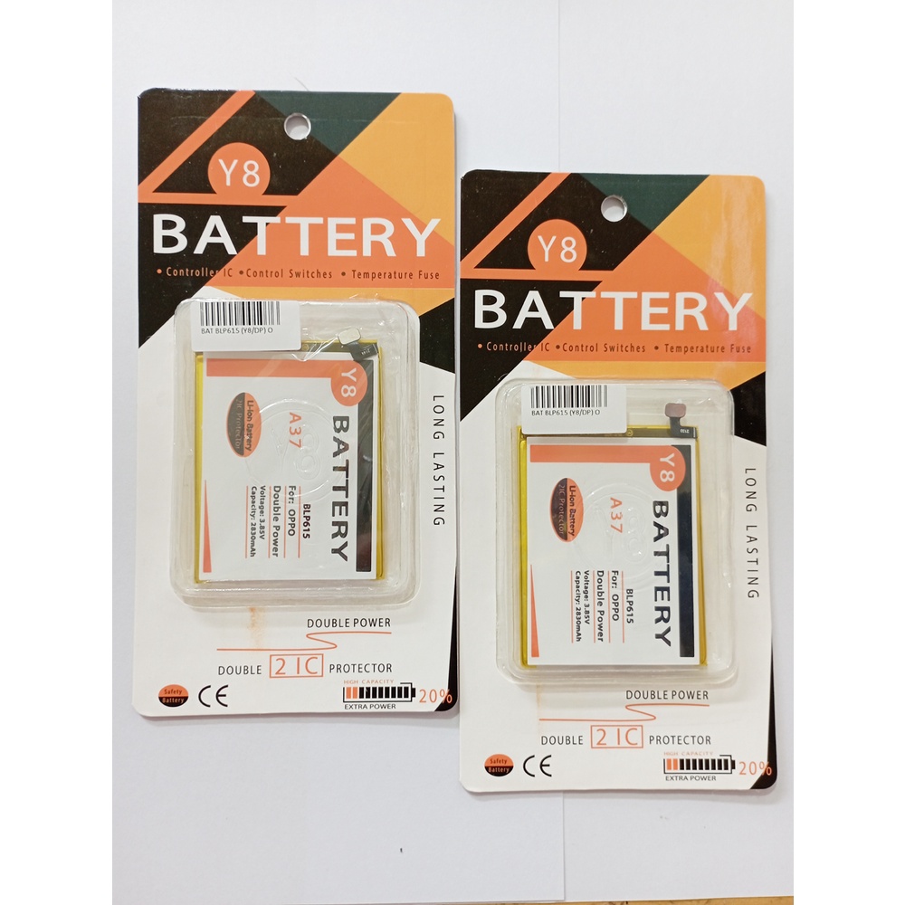 Baterai Handphone OPPO A37 BLP615 - Batre HP OPPO A37 BLP615 Double Power IC Protection