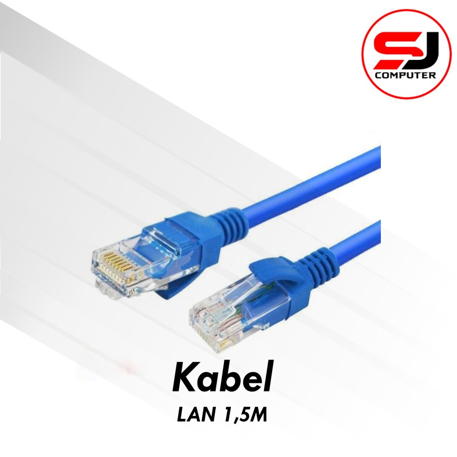 Kabel LAN 1m Cat5E Cat5 Cat 5 UTP 1,5 m Cable 1 meter