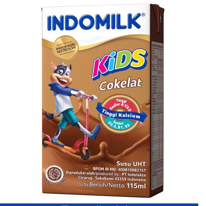 

Indomilk Susu Cair Uht Kids Cokelat 115Ml