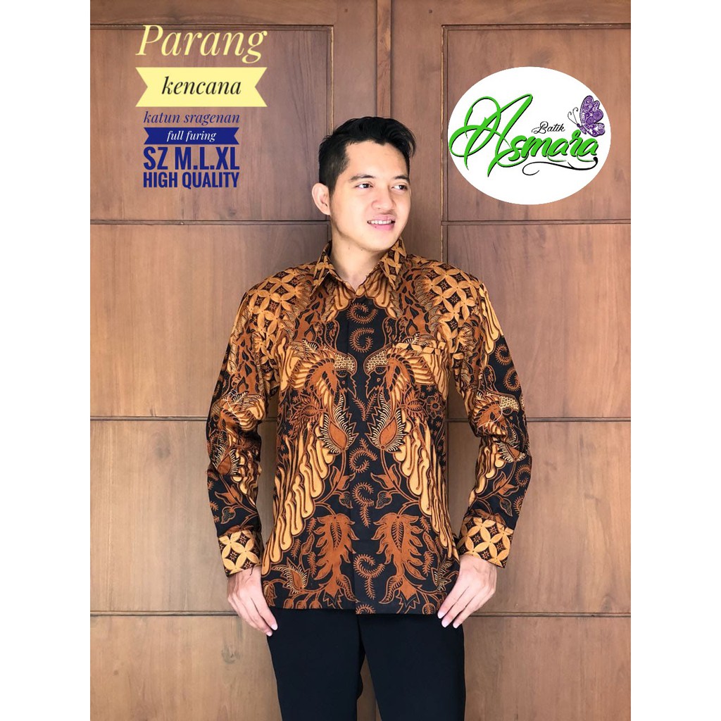 Kemeja Batik Parang Kencana | Shopee Indonesia