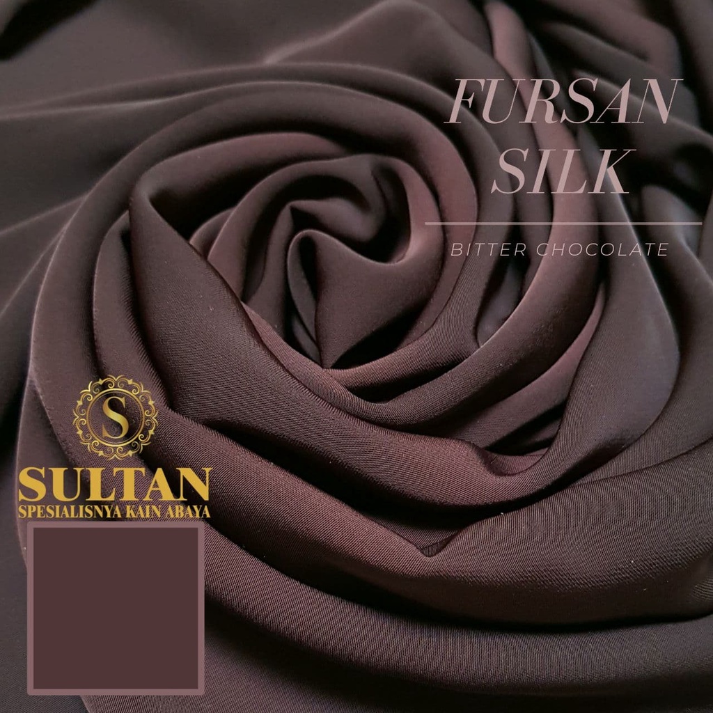 Kain abaya kain arab kain gamis fursan bitterchoco polos dan emboss