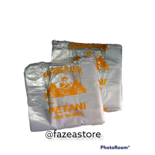 Kantong plastik kresek Putih Bening