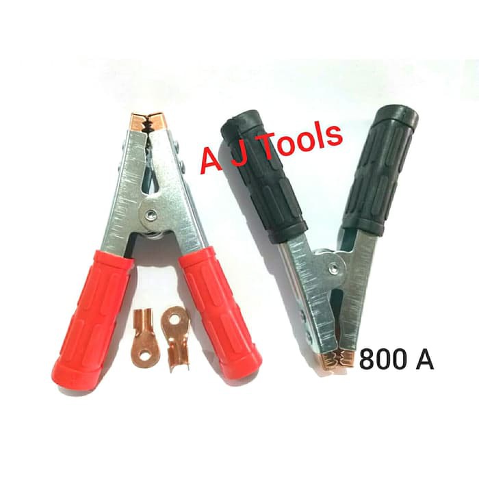 Booster Cable Clamps / Jepitan Aki / Baterai Besar Tembaga 800A