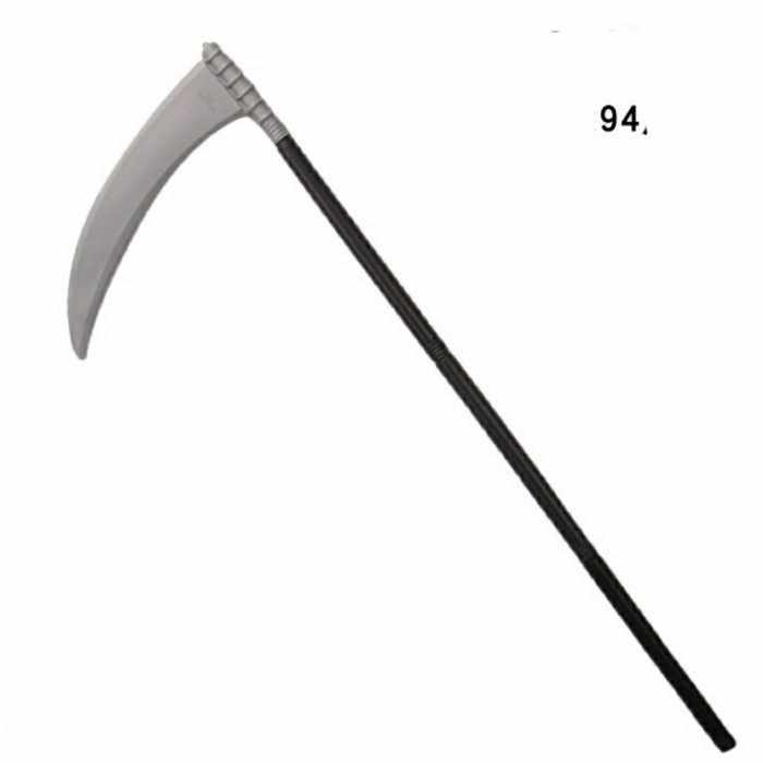 SUPER GRIM REAPER SCYTHE SICKLE SABIT HALLOWEEN COSTUME PROPS C@