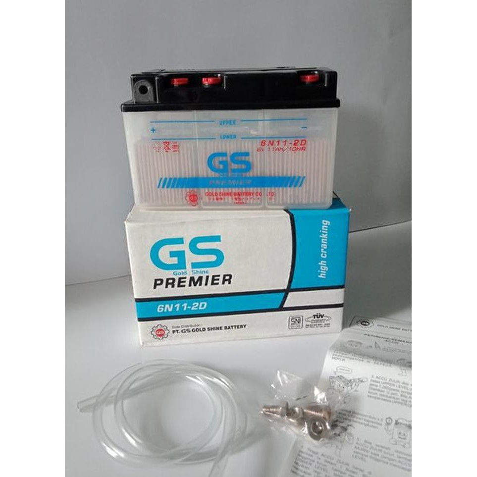 AKI MOTOR SUPER CUB SERIES C-700 GS PREMIER 6N11-2D 6V 11Ah