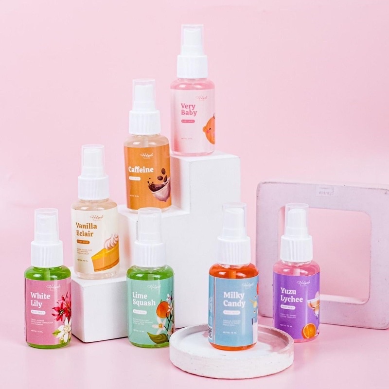 HOLIGRELS BODY MIST HOLIGRELSKINCARE 75ML | HOLIGRELS COLLAGEN DRINK | HOLIGRELS HAIRMIST PARFUM | B