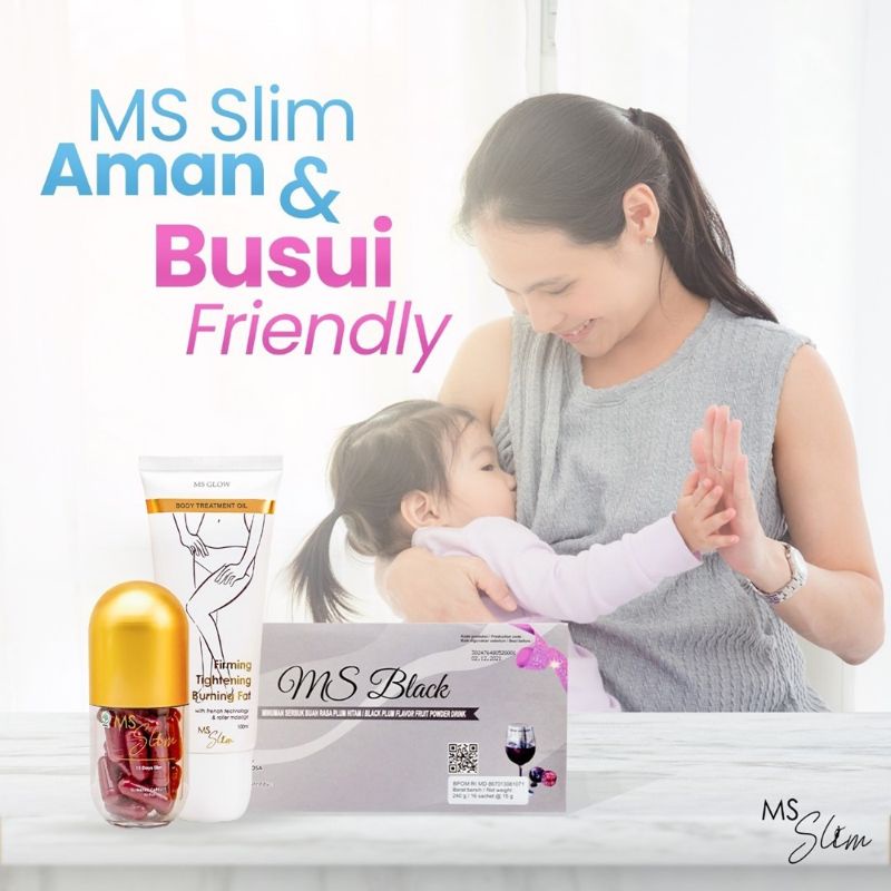 DIET MS SLIM PELANGISNG CAPSUL, BODY OIL TREATMENT, MS SLIM FIBER DRINK