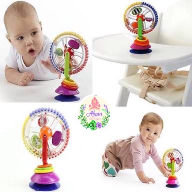 sassy wonder wheel highchair toy