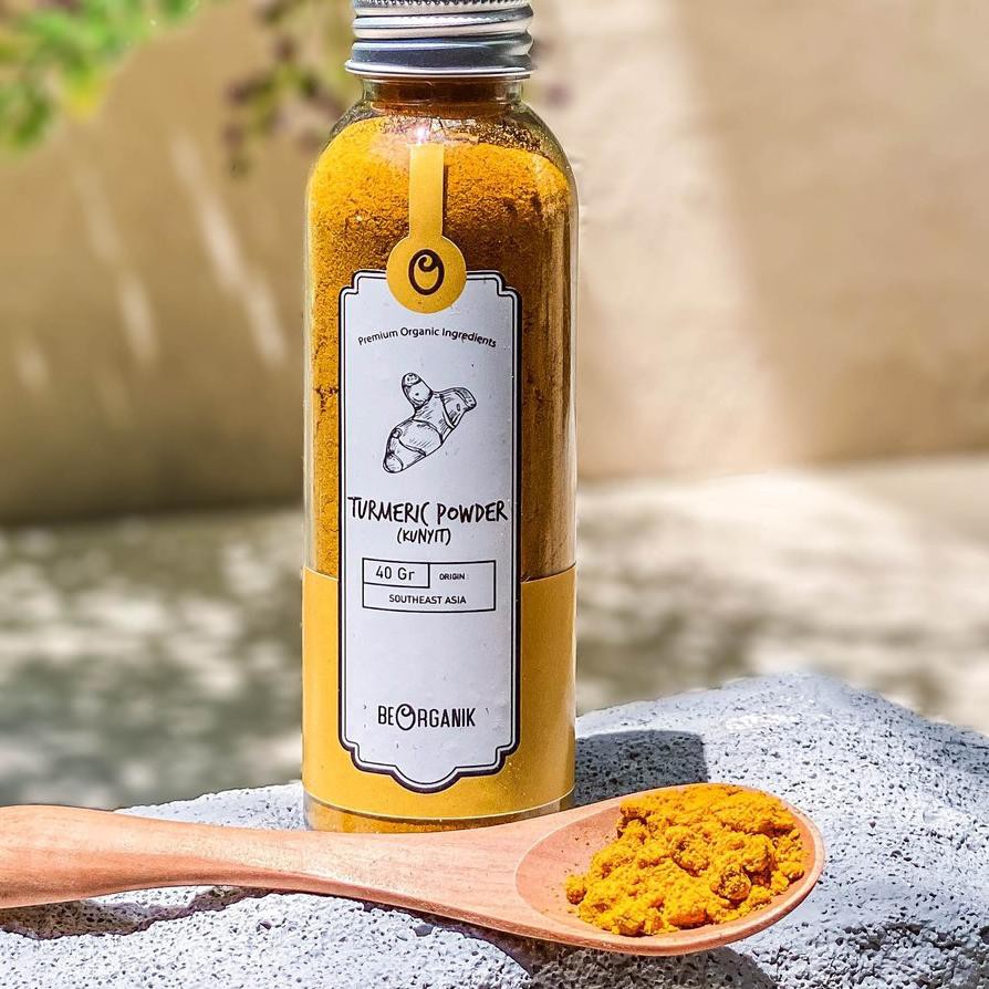 

GF6♤ Beorganik Tumeric Powder / Kunyit Bubuk 40gr Paling Laris