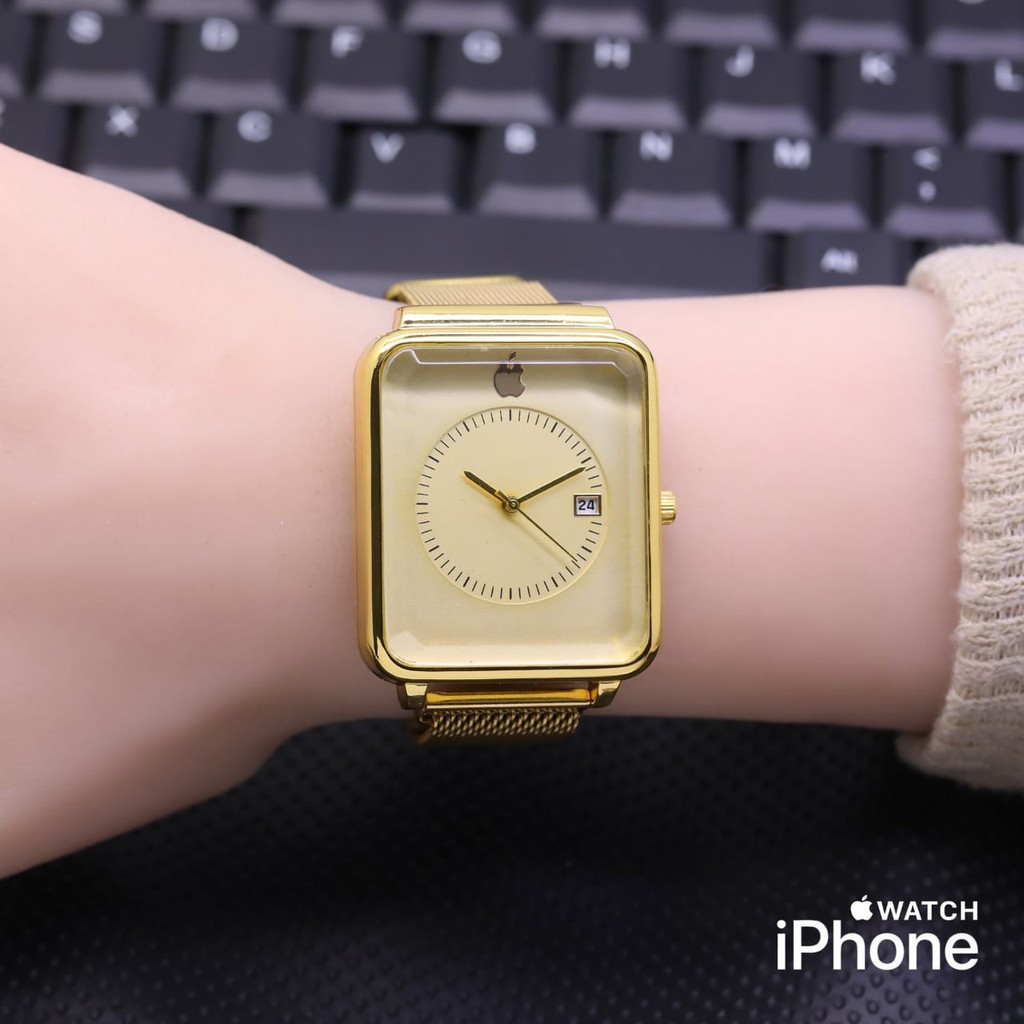 JAM TANGAN WANITA/ JAM CEWEK/ JAM MURAH/ JAM IPHONE TALI PASIR ANALOG COD