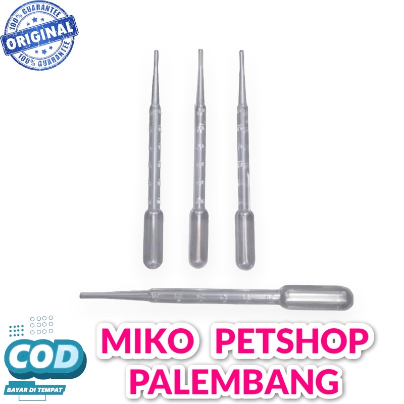 PIPET 3ml - Alat Bantu Suap Obat Kucing dan Anjing