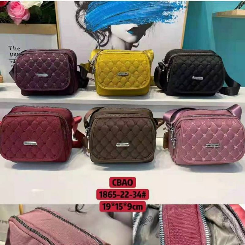 Tas selempang wanita chibao 1865-22 import terbaru