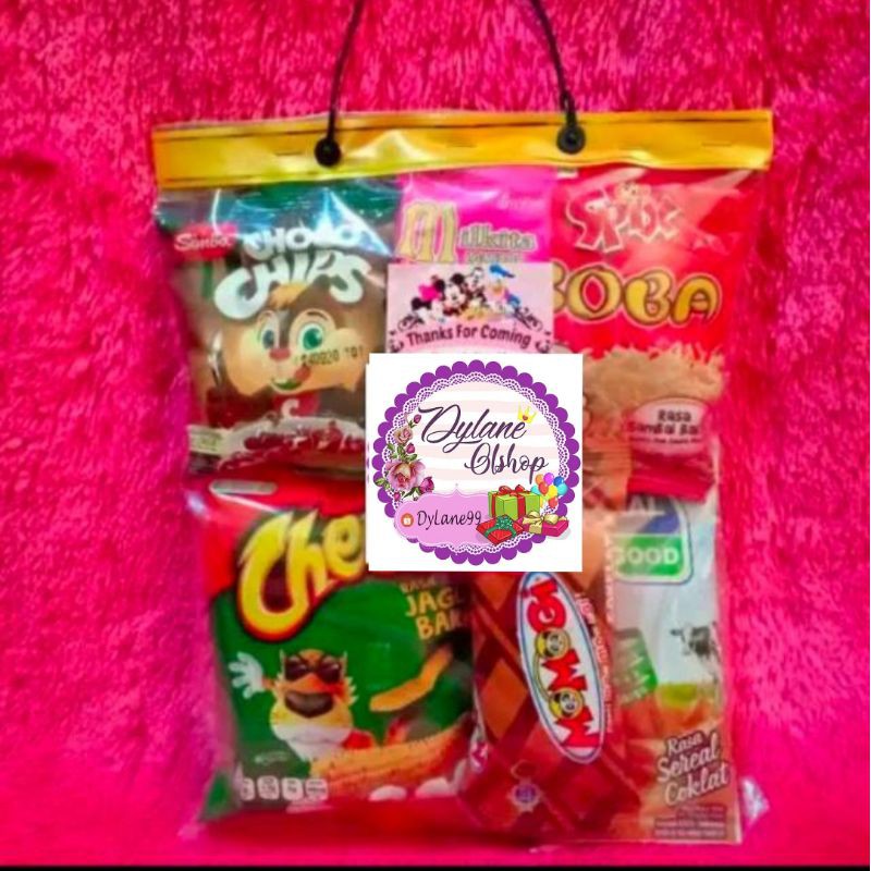

Paket Snack Ultah / Snack Ulang Tahun / Bingkisan Snack
