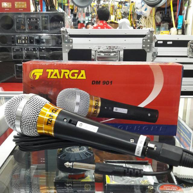 [SUSE] TARGA DM 901 MIKROFON KABEL PANJANG KARAOKE SOUNDWAVE