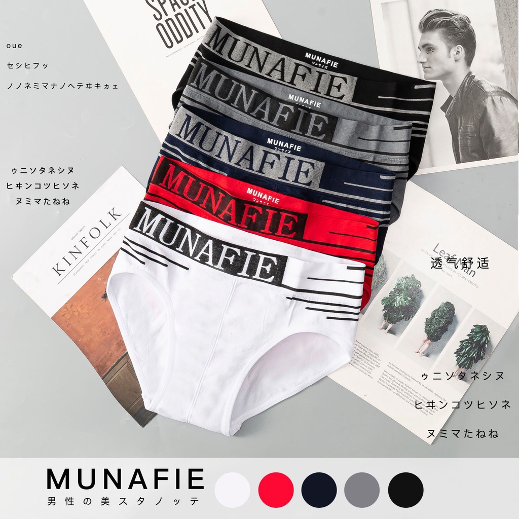 BEE - Celana Dalam Boxer Pria Underwear Man Sempak Cowok Celana Kolor Pendek Murah Import 8030