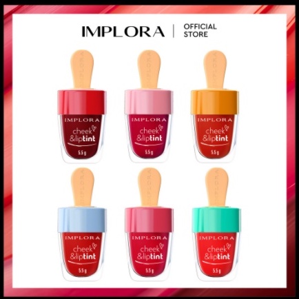 [BPOM] Implora Cheek and Lip tint 5.5g | lip tint Implora