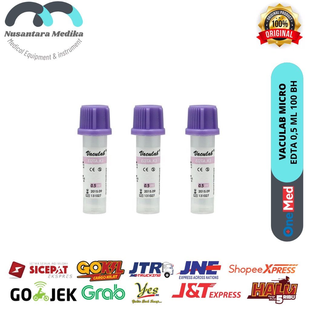 Micro Tube EDTA 0,5ML Vaculab