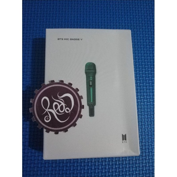 [READY] BTS Mic Badge Set Hybe Insight