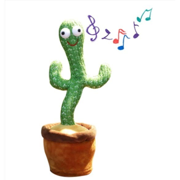 Boneka Goyang Kaktus / Dancing Cactus Toy / 3in1 Boneka Joget