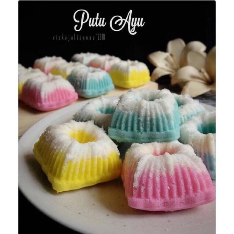 cetakan kue / cetakan putu Ayu / cetakan Kue putu ayu bulat dan kota / cetakan kue putu