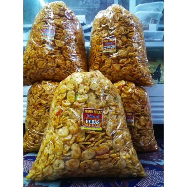 

krupuk seblak MUBAROK kemasan 1kg