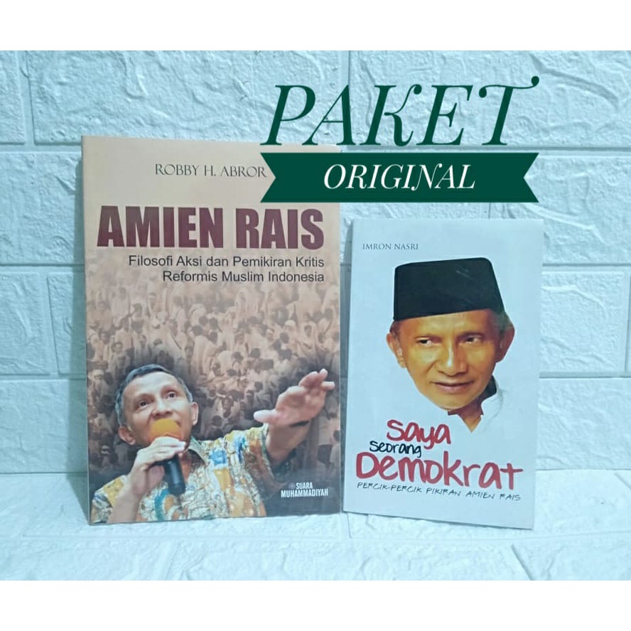 Paket Amien Rais :Saya Seorang Demokrat & Filosofi Aksi Pemikiran Kritis Reformis-Suara Muhammadiyah
