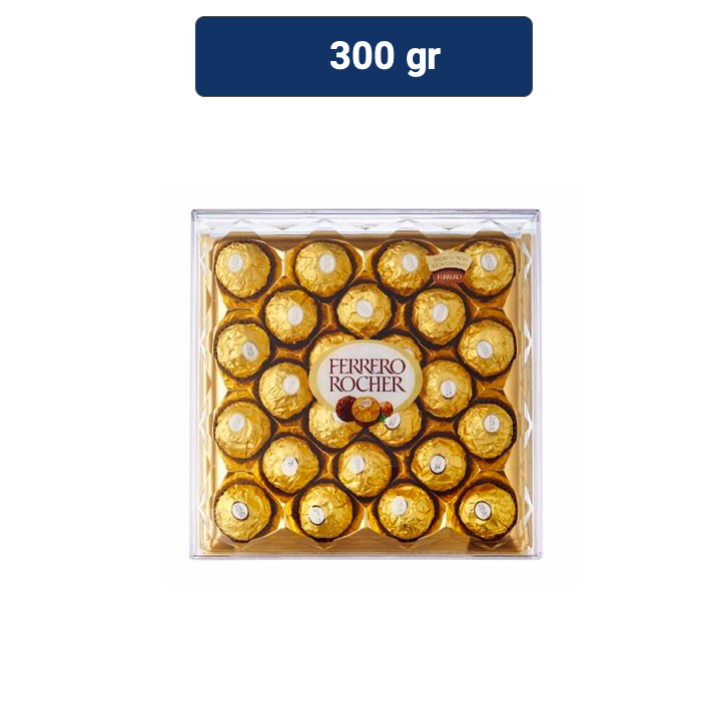 Promo Harga Ferrero Rocher Chocolate T24 300 gr - Shopee