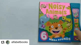 Jual Igloo Books - Noisy Animals Sound Melody Board Book with 6 Mega