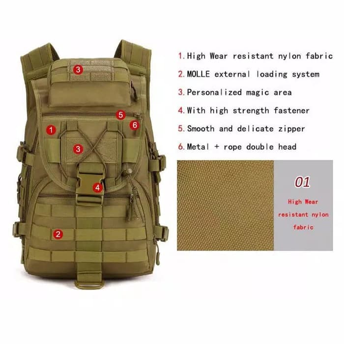Tas Ransel RSX7 45L