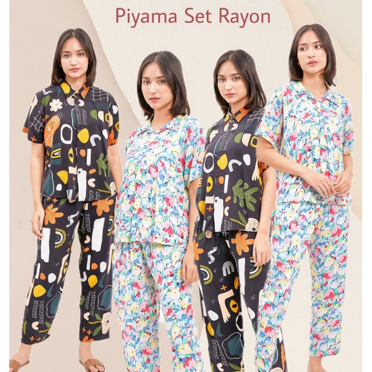 PIYAMA RAYON SET BUSUI ALLSIZE