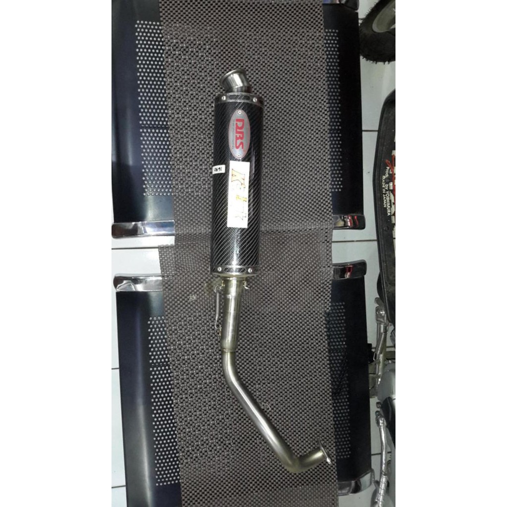 *Otomotif* BC1452 KNALPOT DBS CARBON SCOOPY FI, BEAT FI, ORIGINAL 